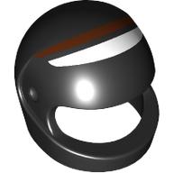 Helmet, Standard with Reddish Brown/White Eyes print (Eye)