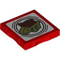 Tile Special 2 x 2 with SMART Tag with Dewback print