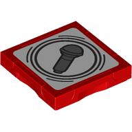 Tile Special 2 x 2 with SMART Tag with Microphone print