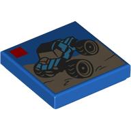 Image of part Tile 2 x 2 with LEGO Set, Monster Truck print