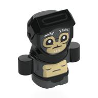 Creature, Anzellan , Black Hood, Belt, Hands, Tan Face print