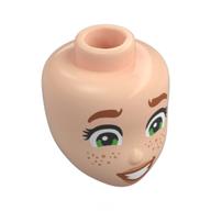 Minidoll Head with print