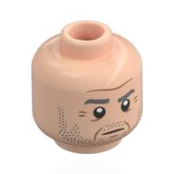 Minifig Head with print