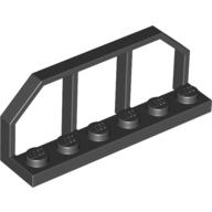 Plate, Modified 1 x 6 with Train Wagon End / Fence