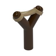 Weapon Slingshot with Dark Tan Band Print