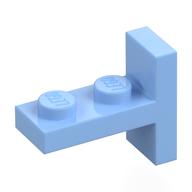 Bracket 1 x 2 with 1 x 2 Vertical Studs