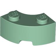 Brick Round Corner 2 x 2 Macaroni with Stud Notch and Reinforced Underside [New Style]