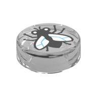 LEGO part Tile Round 1 x 1 with Fly print
