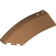 Wedge Curved 8 x 3 x 2 Open Left