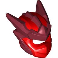 Wrap with Dark Red Spikes pattern