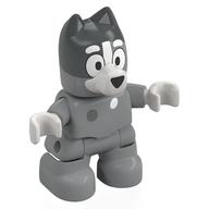 Duplo Figure Dog Small (Bluey) with print
