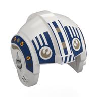 Helmet Rebel Pilot, Center Ridge with print