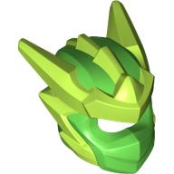 Wrap with Lime Spikes pattern