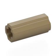 Technic Axle Connector Smooth [with x Hole + Orientation]