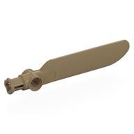 Technic Rotor Blade Small with Hole and Axle Connector End