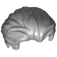 Hair Swept Back with Slight Widow's Peak and Short Side Burns [Plain]