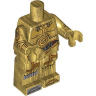 Minifig Body with SMART Tag, C-3PO