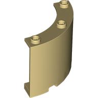 Panel 4 x 4 x 3 Quarter Cylinder