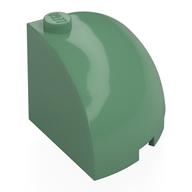 Brick Round Corner 3 x 3 x 2 Dome Top