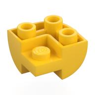 Brick Curved Inverted 2 x 2 x 1, Corner