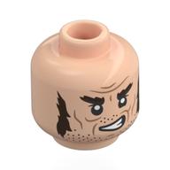 Minifig Head with print