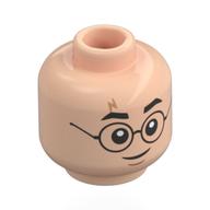 Minifig Head with print