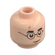 LEGO part Minifig Head with print 28621pr0189