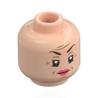 LEGO part Minifig Head with print 28621pr0190