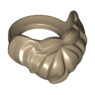 Minifig Neckwear Beard and Mustache, Short