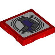 Tile Special 2 x 2 with SMART Tag with Throne print