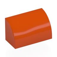 Brick Curved 1 x 2 x 1 No Studs