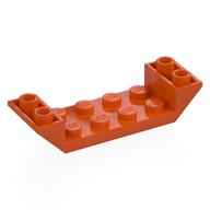 Brick Sloped Inverted 45° 6 x 2 Double with 2 x 4 Recessed