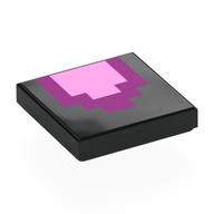 Tile 2 x 2 with print