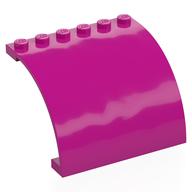 Panel 6 x 5 x 3 1/3 Curved Top