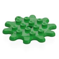 Plate Special 4 x 4 Splat Gear, 10 Teeth