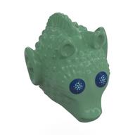 Minifig Head Special, Rodian with Dark Blue Eyes Print (Greedo)