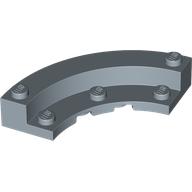 Brick Round Corner 5 x 5 Macaroni with 1/3 Inner Side