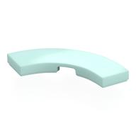 Tile 3 x 3 Curved, Macaroni