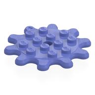 Plate Special 4 x 4 Splat Gear, 10 Teeth