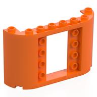 Panel 2 x 8 x 4 with Curved Sides