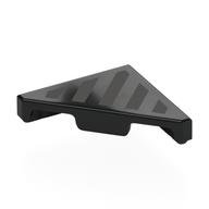 Tile 45° Cut 2 x 2 (Triangle) with Dark Bluish Grey Grill print