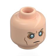 Minifig Head with print
