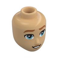 Minidoll Head Male with print