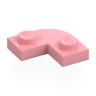 Plate Round Corner 2 x 2 with 1 x 1 Cutout