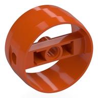 Technic Cylinder 4 x 4 with Pin Holes and Centre Bar, Closed Sides on Bar