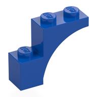 Brick Arch 1 x 3 x 2, Straight End