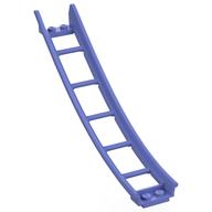 Vehicle Track, Roller Coaster Ramp Large Lower Part, 6 Bricks Elevation