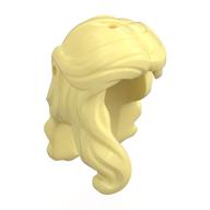 Hair, Long Wavy with Lock on Side