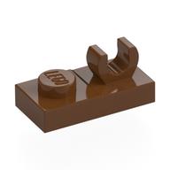 Plate Special 1 x 2 [Open O Top Clip]