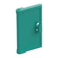 Door for Window Frame 1 x 4 x 3, Semicircular Handle Holes on Back